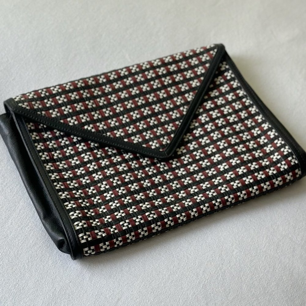 Rebecca Minkoff Woven Leather Briefcase (Laptop Friendly!)